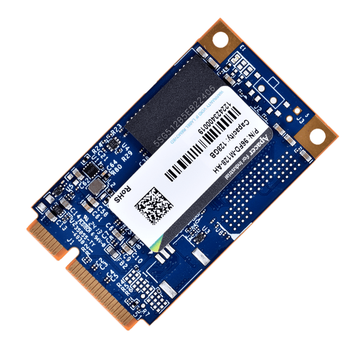 part number 96FD-M128-AH APACER mSATA 128G SATA3 TLC  -25°C ~ +85 °C image