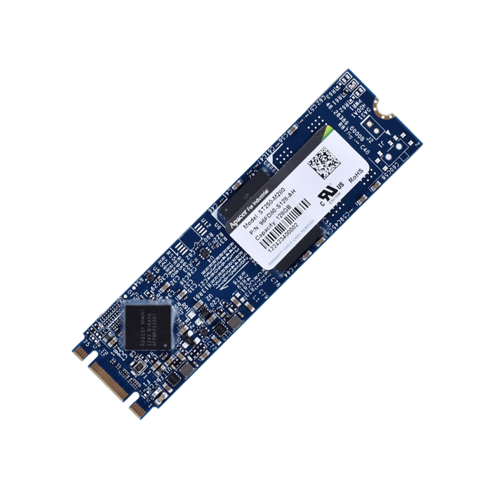 part number 96FD80-S128-AH APACER M.2 2280 SATA 128GB TLC -25°C ~ +85 °C image