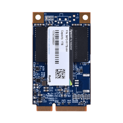 part number 96FD-M1TB-AH APACER mSATA 1TB SATA3 TLC -25°C ~ +85 °C image