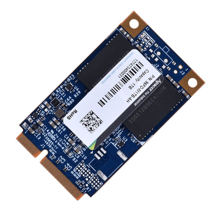 part number 96FD-M1TB-AH APACER mSATA 1TB SATA3 TLC -25°C ~ +85 °C image