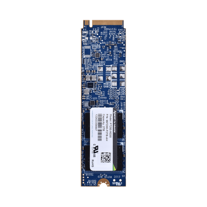 part number 96FD80-P2TB-AH APACER M.2 2280 NVME G4x4 2TB -25°C ~ +85 °C image
