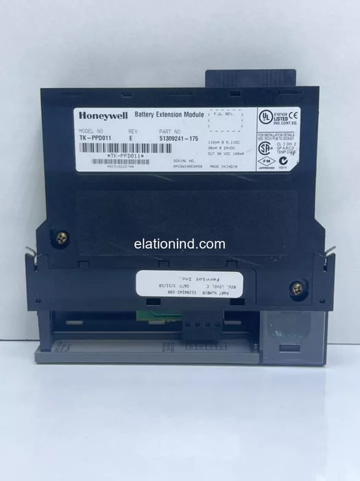 Honeywell TK-PPD011 51309241-175 Battery Extension Module Extension Module designed to enhance the reliability