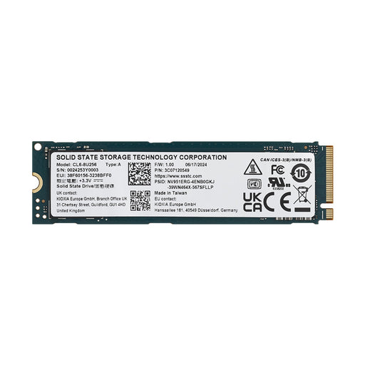 part number 96FD80-P2TB-TS1 SSSTC M.2 2280 2TB NVME G4x4 DRAMLESS SSD image
