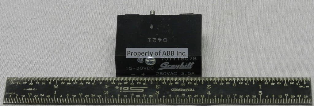 ABB 1947803A1 Solid State Relay, 24-280 VAC, 3.5A