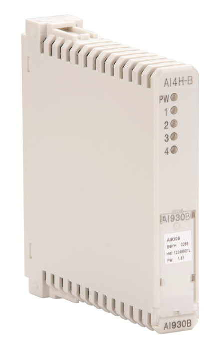 ABB 3KDE175512L9300 AI930B Analog Input, HART (AI4H-B)