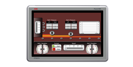 ABB 3BSE092986R1 PP887H Rugged Panel High Brightness 15"