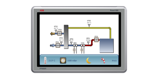 ABB 3BSE092985R1 PP886R Rugged Panel 15"