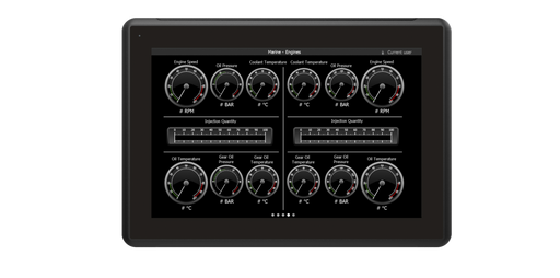 ABB 3BSE092984R1 PP886M Black Panel 15"