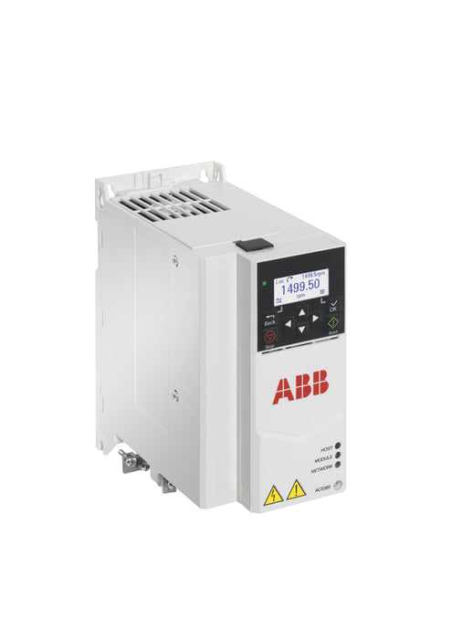 LV AC machinery drive module, IEC: Pn 2.2 kW, 9.8 A, 230 V, UL: Pld 2 Hp, 9.3 A, 208 V (ACS380-042C-09A8-1)