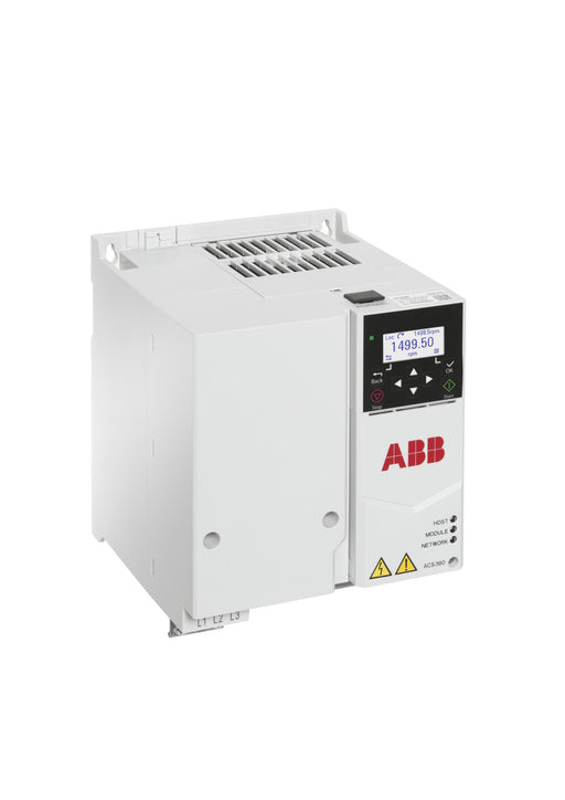LV AC machinery drive module, IEC: Pn 15 kW, 32.0 A, 400 V, UL: Pld 20 Hp, 27 A, 480 V (ACS380-040C-033A-4)