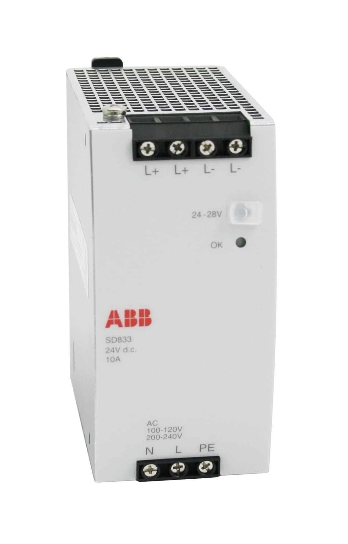 ABB 3BSC610066R1 SD833 Power Supply, 10A — Elation Industrial Store