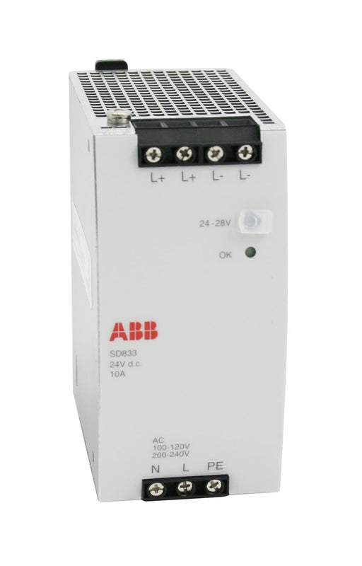 ABB 3BSC610066R1 SD833 Power Supply, 10A
