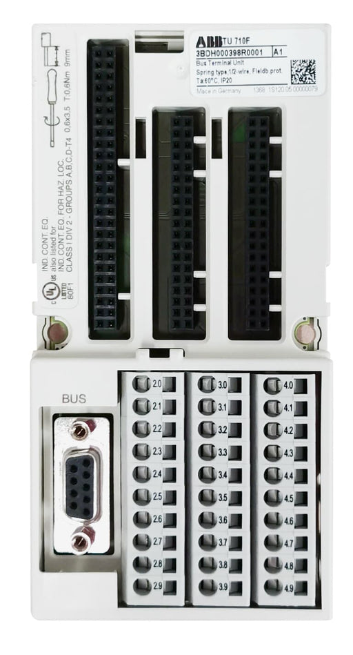 ABB 3BDH000398R0001 TU 710F Terminal Unit, 24 VDC