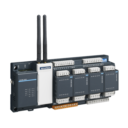 part number ADAM-3600-C2GL1A1E 8AI / 8DI / 4DO / 4-Slot Expansion Wireless Intelligent RTU image