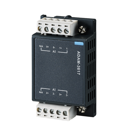part number ADAM-3617-AE 4AI Remote I/O Module for ADAM-3600 image