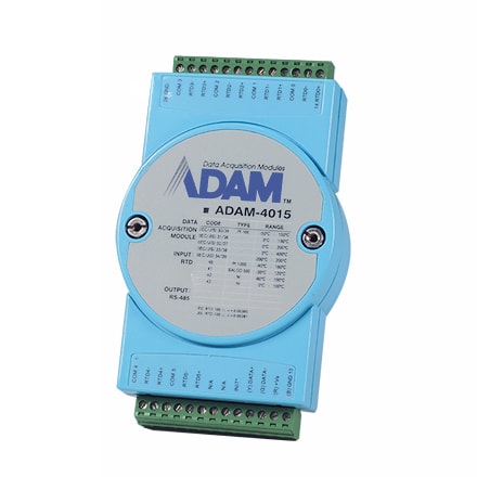 part number ADAM-4015-F 6RTD Modbus RS-485 Remote I/O image
