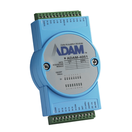 part number ADAM-4051-C 16-Ch Isolated DI Module w/ LED & Modbus image