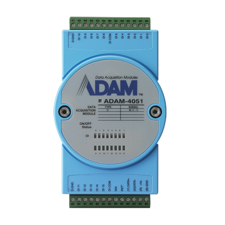 part number ADAM-4051-C 16-Ch Isolated DI Module w/ LED & Modbus image