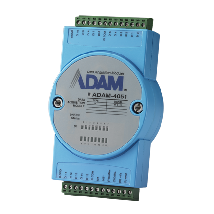 part number ADAM-4051-C 16-Ch Isolated DI Module w/ LED & Modbus image