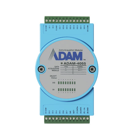part number ADAM-4055-C 8DI/8DO Modbus RS-485 Remote I/O image