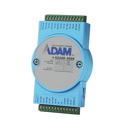part number ADAM-4069-B 8Power Relay Modbus RS-485 Remote I/O image