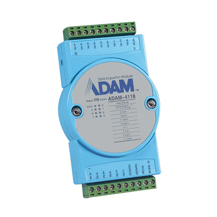 part number ADAM-4118-C 8Thermocouple Robust Modbus RS-485 Remote I/O image