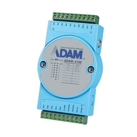 part number ADAM-4150-C 7DI/8DO Robust Modbus RS-485 Remote I/O image