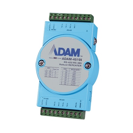 part number ADAM-4510I-AE Isolated Wide Operation Temperature RS-422/485 Repeater image