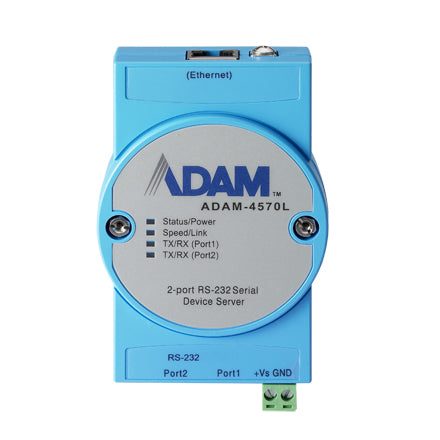part number ADAM-4570L-DE 2-port RS-232 Serial Device Server image