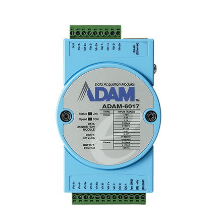 part number ADAM-6017-D 8AI/2DO IoT Modbus/SNMP/MQTT Ethernet Remote I/O image