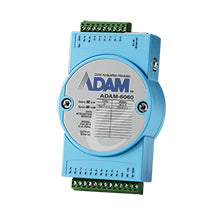 part number ADAM-6060-D1 6Relay/6DI IoT Modbus/SNMP/MQTT Ethernet Remote I/O image