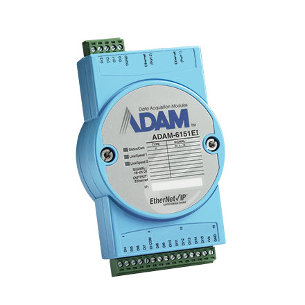 part number ADAM-6151EI-AE 16DI EtherNet/IP Fieldbus Remote I/O image