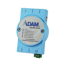part number ADAM-6520-BE 5 10/100Mbps Unmanaged Ethernet Switch, Flexible mounting, -10~70? image