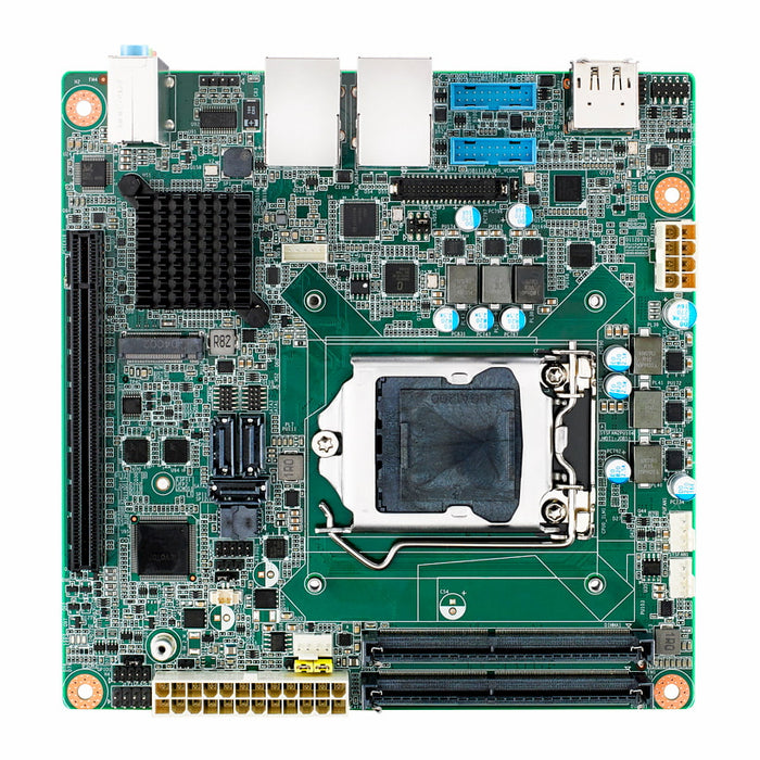 part number AIMB-277G2-FLA1E miniITX LGA1200 DP/HDMI/VGA/PCIex16/2GbE, RoHS image