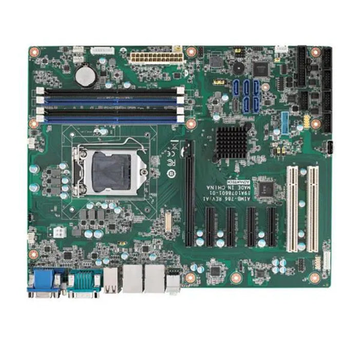 Advantech AIMB-786 motherboard with LGA1151 socket and DDR4 DIMM slots
