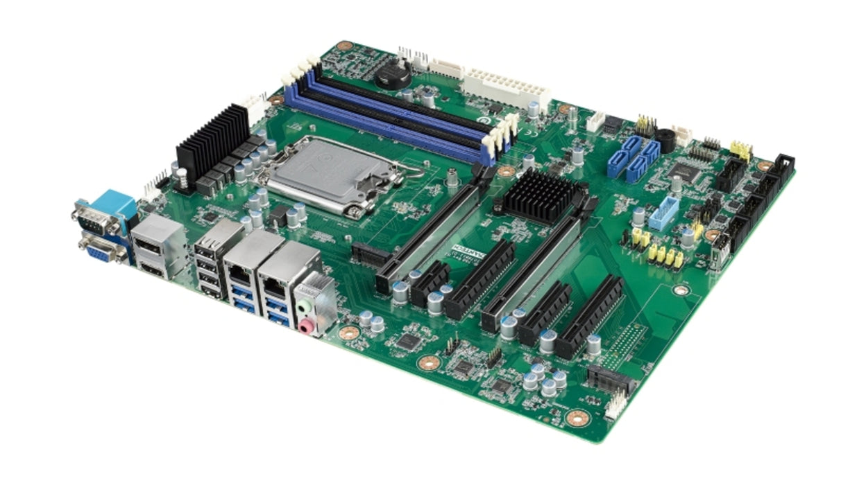 Advantech AIMB-788E ATX motherboard front view with I/O ports