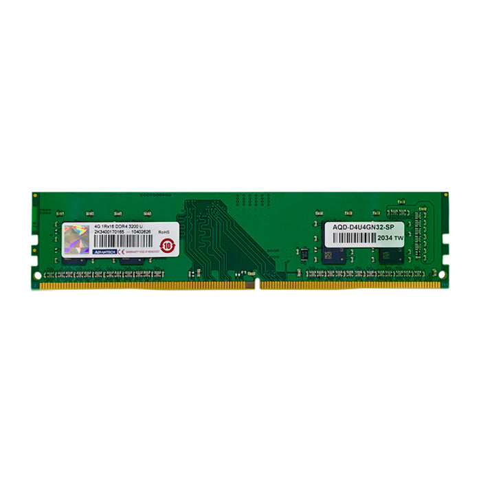 part number AQD-D4U4GN32-SP 4GB DDR4 3200 512MX16 SAM image