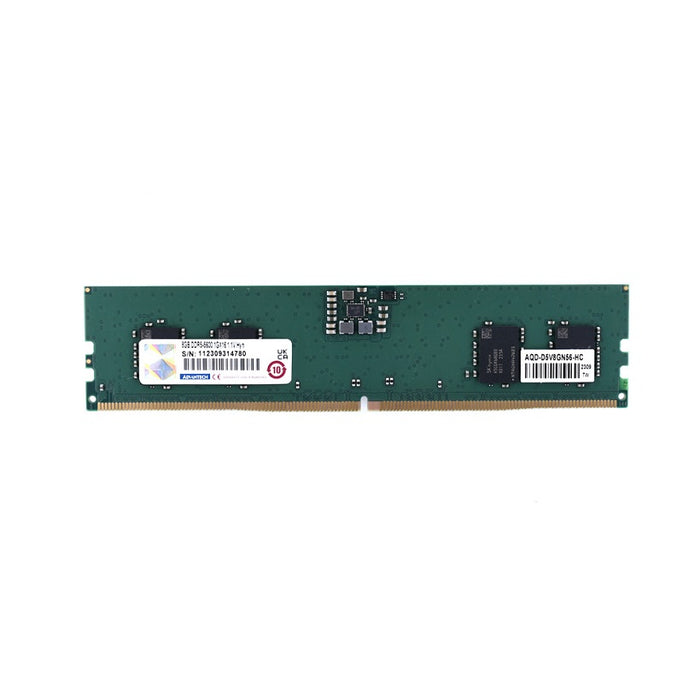 part number AQD-D5V8GN56-HC Advantech 8GB DDR5-5600 288Pin 1GX16 1.1V Unbuffered Hynix Chip image