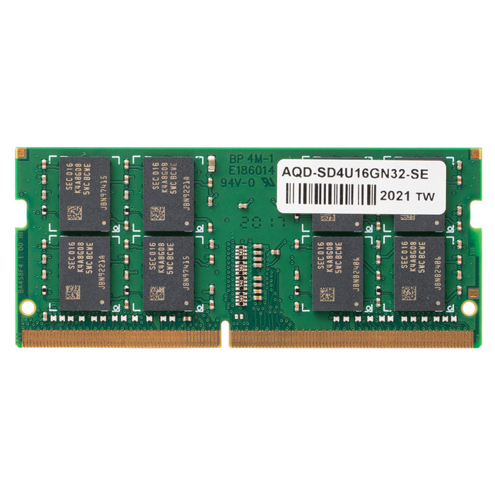 part number AQD-SD4U16GN32-SE 16GB DDR4 SODIMM-3200 1GbX8 SAM image