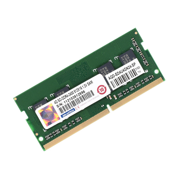 part number AQD-SD3L2GN16-SR Advantech 2G SO-DDR3-1600 256x16 1.35V&1.5V  Samsung Chip image