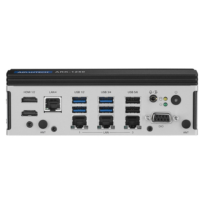 part number ARK-1250L-U2A1U Intel Core i3-1115G4E HDMI+VGA+3*GbE+4*COM image