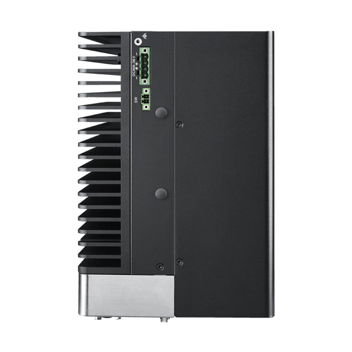 ARK-3532B fanless PC with ECC DDR4, lockable USB, and 4GbE for industrial use
