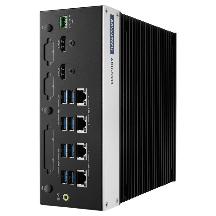 ARK-3533 rugged expansion PC with DDR5, TPM 2.0, and multiple I/Os