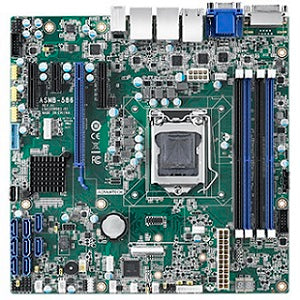 part number ASMB-586G2-00A1 LGA 1151 uATX Server Board C246 GbEx2 image