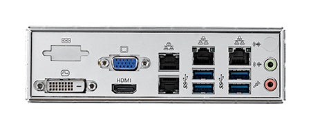 part number ASMB-586G2-00A1 LGA 1151 uATX Server Board C246 GbEx2 image