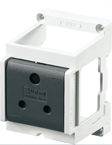 Connectwell Din Rail Socket 6A - CDINS6 (Pack Of 10 Qty)