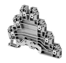 Connectwell CTLG2.5--2.5 2 LEVEL + GROUND SCREW CLAMP TB (Pack Of 20 Qty)