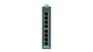 Industrial-grade unmanaged switch with IP30 metal case – Advantech EKI-2528C-IN