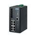 part number EKI-2712G-4FPI-AE 12 Port Gigabit Unmanaged Ethernet Switch with 8 PoE+ port,-40~75?,48VDC image