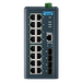 part number EKI-2720G-4FI-AE CONTACT ADVANTECH FOR PRICING -- 16+4G Port Full Gigabit Unmanaged Ethernet Switch, 12~48VDC image